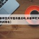 【长春师范大学是市重点吗,长春师范大学在长春市的排名】