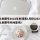 北京限号2022年时间表1月份(2021北京限号时间查询)